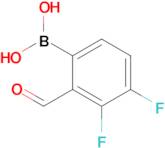 3,4-Difluoro-2-formylphenylboronic acid