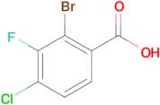 2-Bromo-4-chloro-3-fluorobenzoic acid