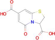 5-Oxo-2,3-dihydro-5H-thiazolo[3,2-a]pyridine-3,7-dicarboxylic acid