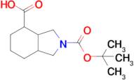 2-(tert-Butoxycarbonyl)octahydro-1H-isoindole-4-carboxylic acid