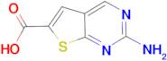 2-Aminothieno[2,3-d]pyrimidine-6-carboxylic acid