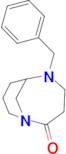 5-Benzyl-1,5-diazabicyclo[4.3.1]decan-2-one