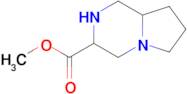 Methyl octahydropyrrolo[1,2-a]pyrazine-3-carboxylate