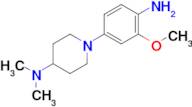 1-(4-Amino-3-methoxyphenyl)-N,N-dimethylpiperidin-4-amine