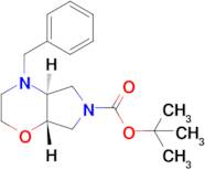 tert-Butyl (4aS,7aS)-4-benzylhexahydropyrrolo[3,4-b][1,4]oxazine-6(2H)-carboxylate