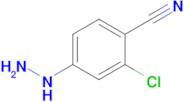 2-Chloro-4-hydrazinylbenzonitrile