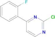 2-Chloro-4-(2-fluorophenyl)pyrimidine