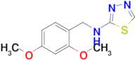 N-(2,4-Dimethoxybenzyl)-1,3,4-thiadiazol-2-amine