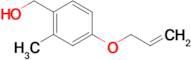 (4-(Allyloxy)-2-methylphenyl)methanol