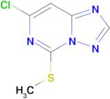 7-Chloro-5-(methylthio)-[1,2,4]triazolo[1,5-c]pyrimidine