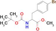 Methyl 3-(4-bromophenyl)-2-((tert-butoxycarbonyl)amino)propanoate