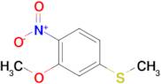 (3-Methoxy-4-nitrophenyl)(methyl)sulfane