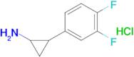 2-(3,4-Difluorophenyl)cyclopropan-1-amine hydrochloride