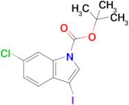 tert-Butyl 6-chloro-3-iodo-1H-indole-1-carboxylate