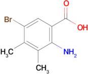 2-Amino-5-bromo-3,4-dimethylbenzoic acid