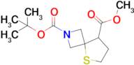 2-(tert-Butyl) 8-methyl 5-thia-2-azaspiro[3.4]octane-2,8-dicarboxylate