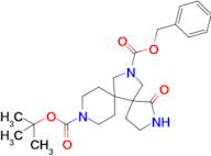 13-Benzyl 9-(tert-butyl) 1-oxo-2,9,13-triazadispiro[4.0.56.35]tetradecane-9,13-dicarboxylate