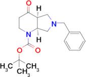 tert-Butyl (4aS,7aS)-6-benzyl-4-oxooctahydro-1H-pyrrolo[3,4-b]pyridine-1-carboxylate