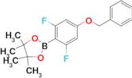 2-(4-(Benzyloxy)-2,6-difluorophenyl)-4,4,5,5-tetramethyl-1,3,2-dioxaborolane