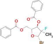 ((2R,3R,4R,5S)-3-(benzoyloxy)-5-bromo-4-fluoro-4-methyltetrahydrofuran-2-yl)methyl benzoate