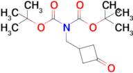 tert-Butyl N-[(tert-butoxy)carbonyl]-N-[(3-oxocyclobutyl)methyl]carbamate