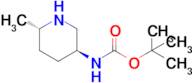 tert-Butyl N-[(3S,6S)-6-methylpiperidin-3-yl]carbamate