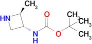 tert-Butyl N-[(2S,3R)-2-methylazetidin-3-yl]carbamate