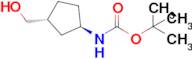 tert-Butyl N-[(1R,3R)-3-(hydroxymethyl)cyclopentyl]carbamate