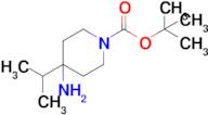 tert-Butyl 4-amino-4-(propan-2-yl)piperidine-1-carboxylate