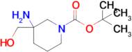 tert-Butyl 3-amino-3-(hydroxymethyl)piperidine-1-carboxylate