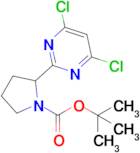 tert-Butyl 2-(4,6-dichloropyrimidin-2-yl)pyrrolidine-1-carboxylate