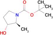 tert-Butyl (2S,3R)-3-hydroxy-2-methylpyrrolidine-1-carboxylate