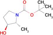 tert-Butyl (2R,3S)-3-hydroxy-2-methylpyrrolidine-1-carboxylate