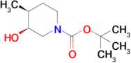 tert-Butyl (3S,4S)-3-hydroxy-4-methylpiperidine-1-carboxylate