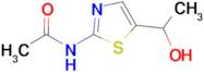 N-[5-(1-Hydroxyethyl)-1,3-thiazol-2-yl]acetamide