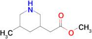 Methyl 2-(5-methylpiperidin-3-yl)acetate