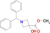 Methyl 1-(diphenylMethyl)-3-hydroxyazetidine-3-carboxylate