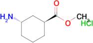 Methyl (1S,3S)-3-aminocyclohexane-1-carboxylate hydrochloride