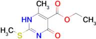 ethyl 6-methyl-2-(methylsulfanyl)-4-oxo-1,4-dihydropyrimidine-5-carboxylate