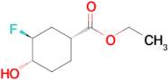 Ethyl (1R,3S,4S)-3-fluoro-4-hydroxycyclohexane-1-carboxylate