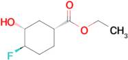 Ethyl (1R,3R,4R)-4-fluoro-3-hydroxycyclohexane-1-carboxylate