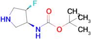 tert-Butyl ((3S,4R)-4-fluoropyrrolidin-3-yl)carbamate