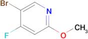 5-Bromo-4-fluoro-2-methoxypyridine