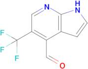 5-(Trifluoromethyl)-1H-pyrrolo[2,3-b]pyridine-4-carbaldehyde