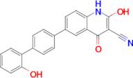 2-hydroxy-6-{2'-hydroxy-[1,1'-biphenyl]-4-yl}-4-oxo-1,4-dihydroquinoline-3-carbonitrile