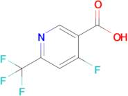 4-Fluoro-6-(trifluoromethyl)pyridine-3-carboxylic acid