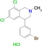 4-(3-Bromophenyl)-6,8-dichloro-2-methyl-1,2,3,4-tetrahydroisoquinoline hydrochloride