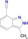 3-methyl-2H-indazole-7-carbonitrile