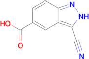 3-cyano-2H-indazole-5-carboxylic acid
