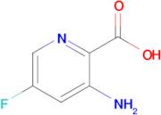 3-Amino-5-fluoropyridine-2-carboxylic acid